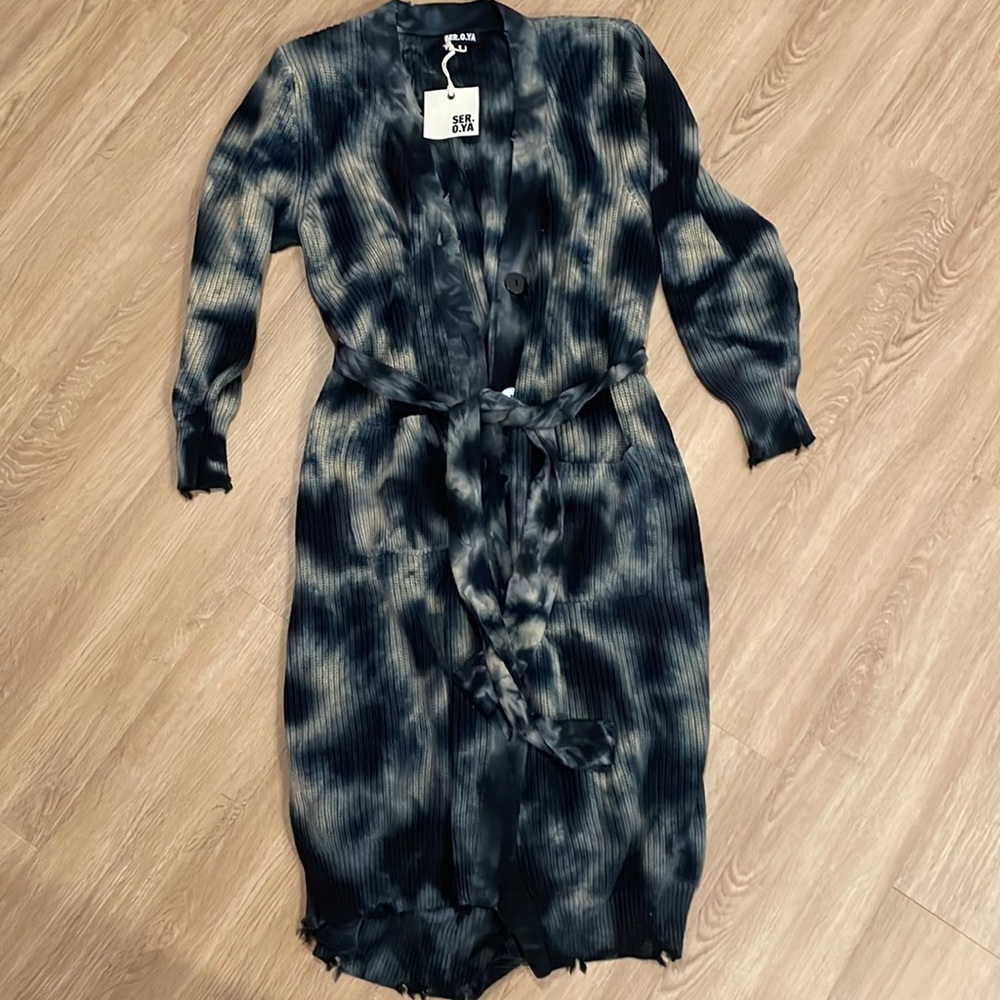 Ser.o.ya cardigan dress. Tie dye size small never worn. Tags on